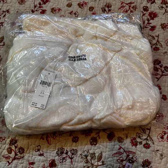 Anthropologie Mock Neck Fuzzy Sweater - Picture 5 of 7